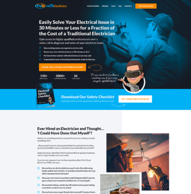 THE-VIRTUAL-ELECTRICIAN-WEBSITE