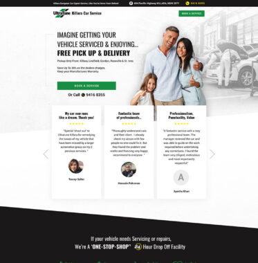 ULTRATUNE KILLARA - LANDING PAGE